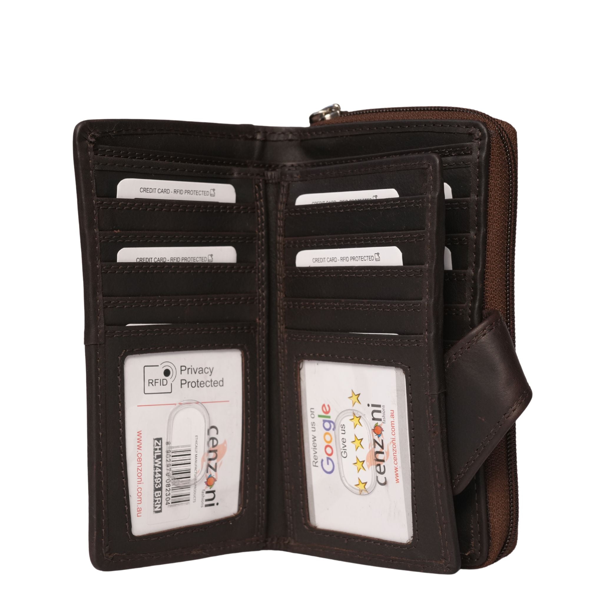 Cenzoni Fashions – Hairon Ladies Long Wallet – ZHLW4493