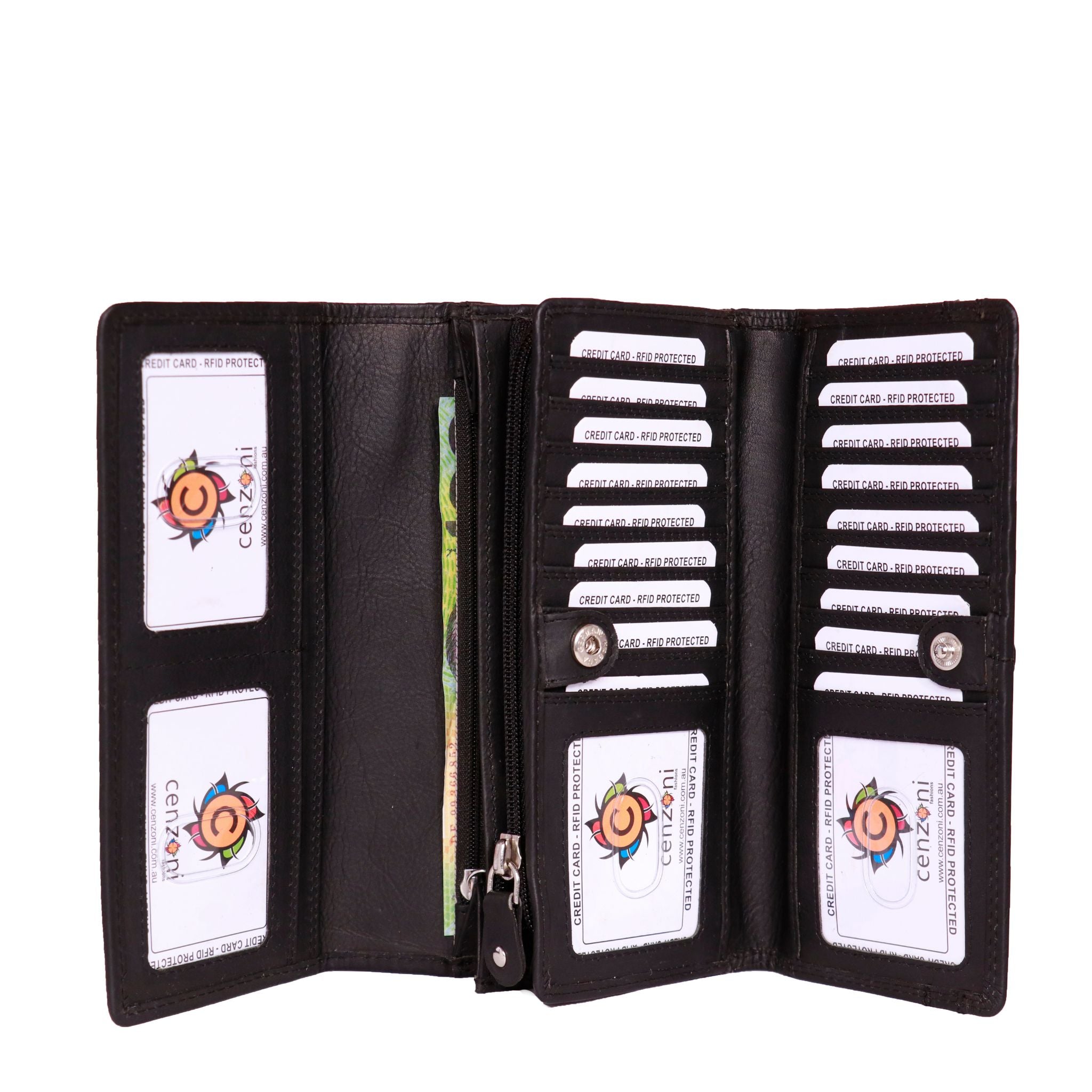 Cenzoni Fashions – Long Ladies Hairon Purse – ZHLW036CA