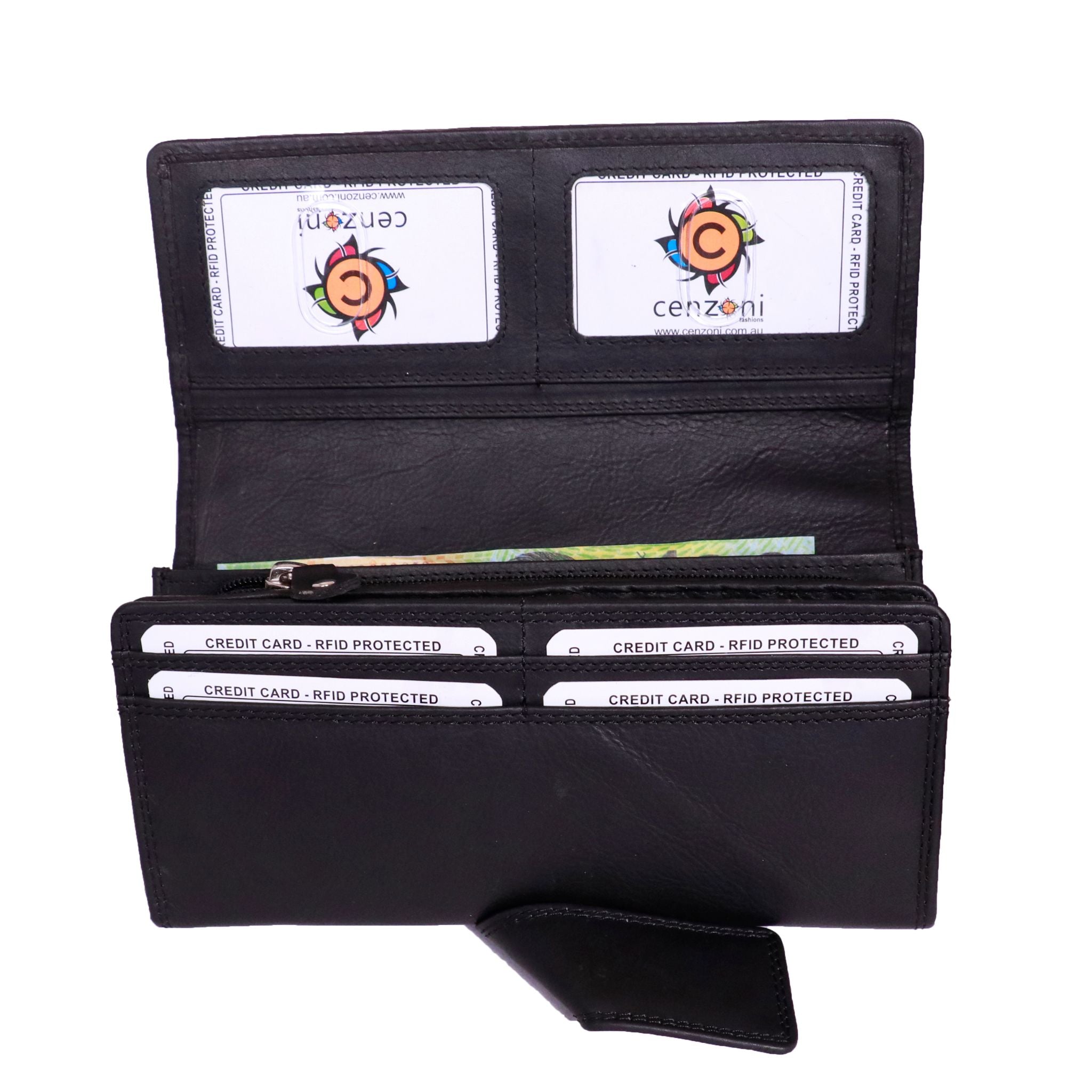 Cenzoni Fashions – Long Ladies Hairon Purse – ZHLW036CA