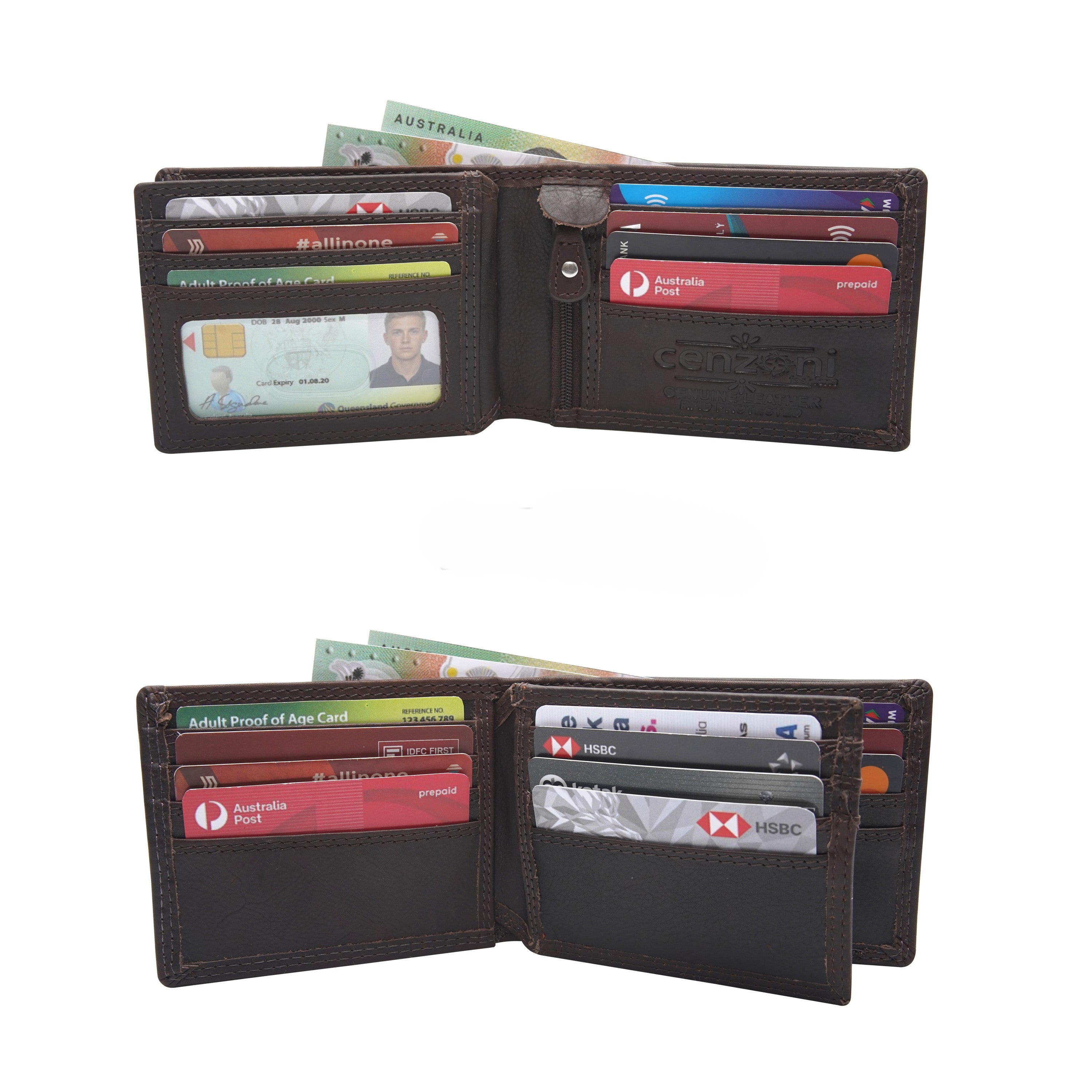 Cenzoni Fashions – Maxwell Bifold Wallet – ZOPM1