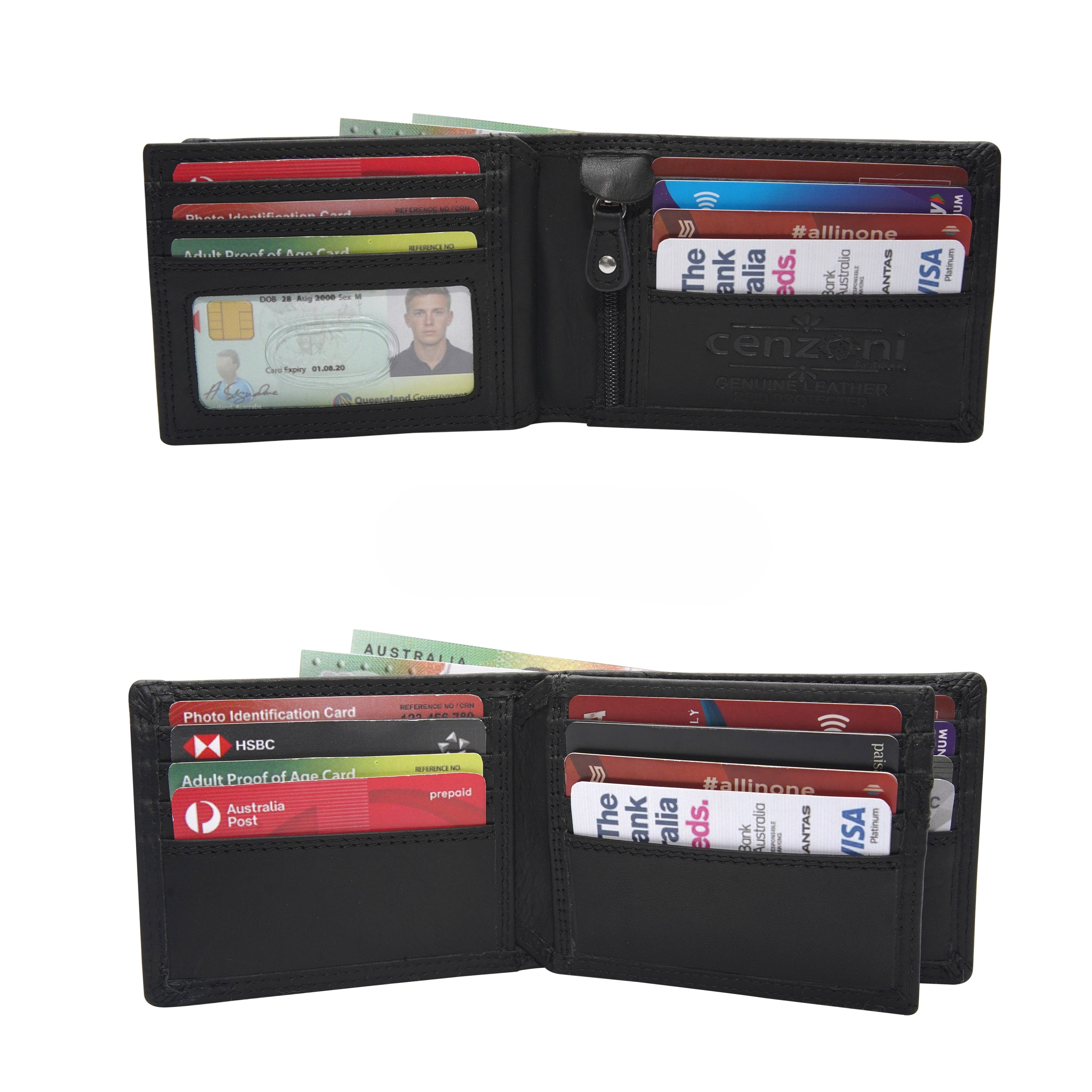 Cenzoni Fashions – Maxwell Bifold Wallet – ZOPM1