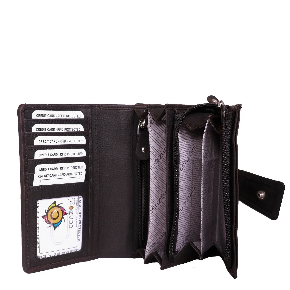 Cenzoni Fashions – Hairon Wallet Medium – ZHLW202A