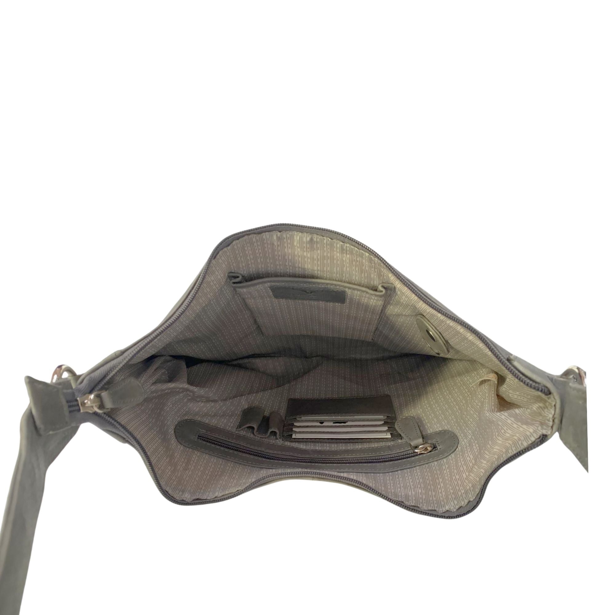 Houston Fashions – Front Zip Shoulder Bag - WLHK32