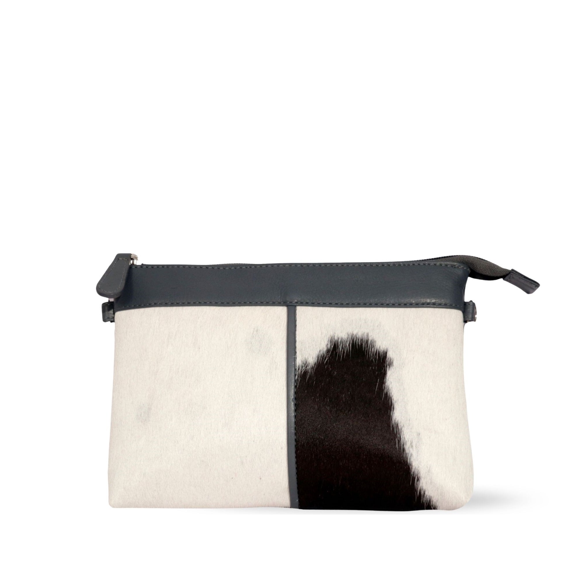 Cenzoni Fashions – Grey Hairon Small Clutch bag – ZH1W