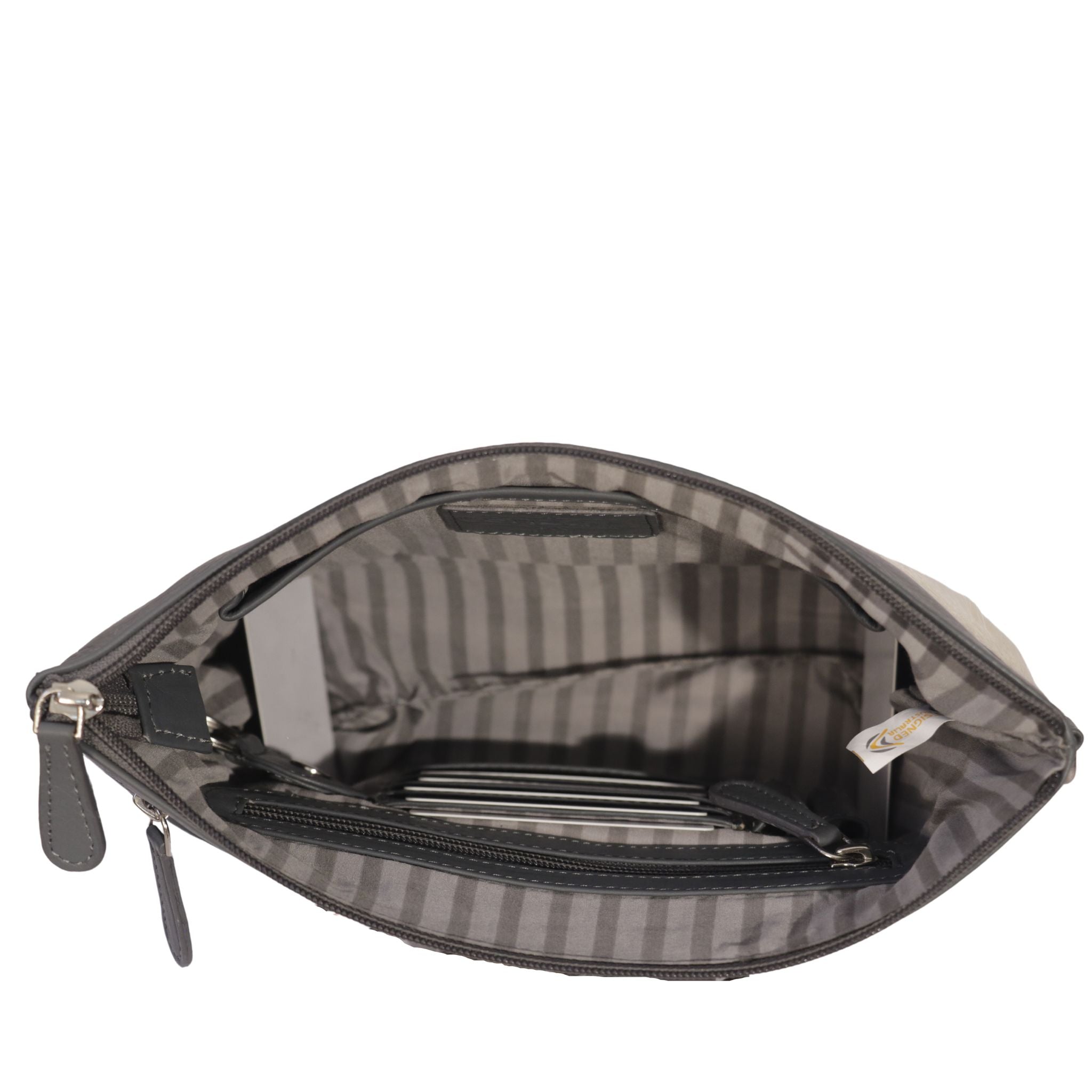 Cenzoni Fashions – Grey Hairon Small Clutch bag – ZH1W