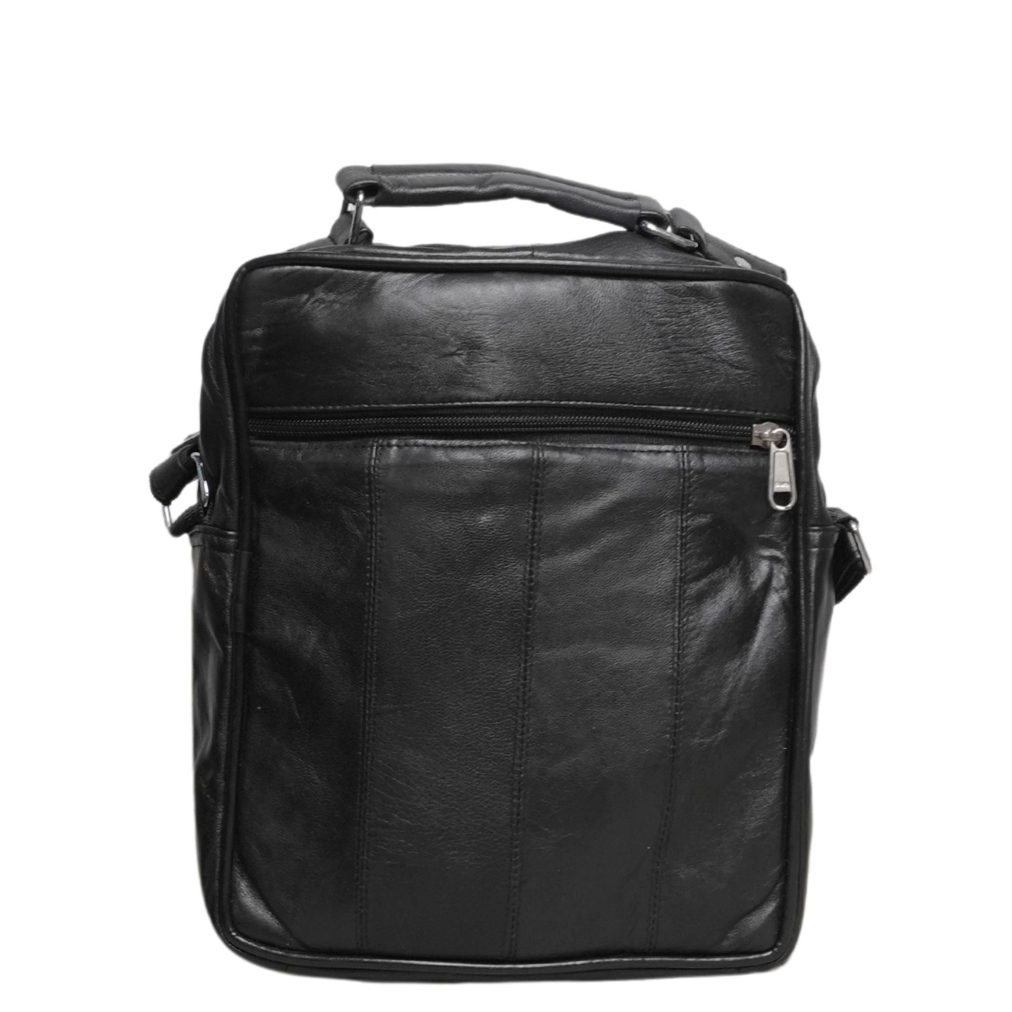 HD Leather – Multi-Zip Crossbody Bag  - KT072