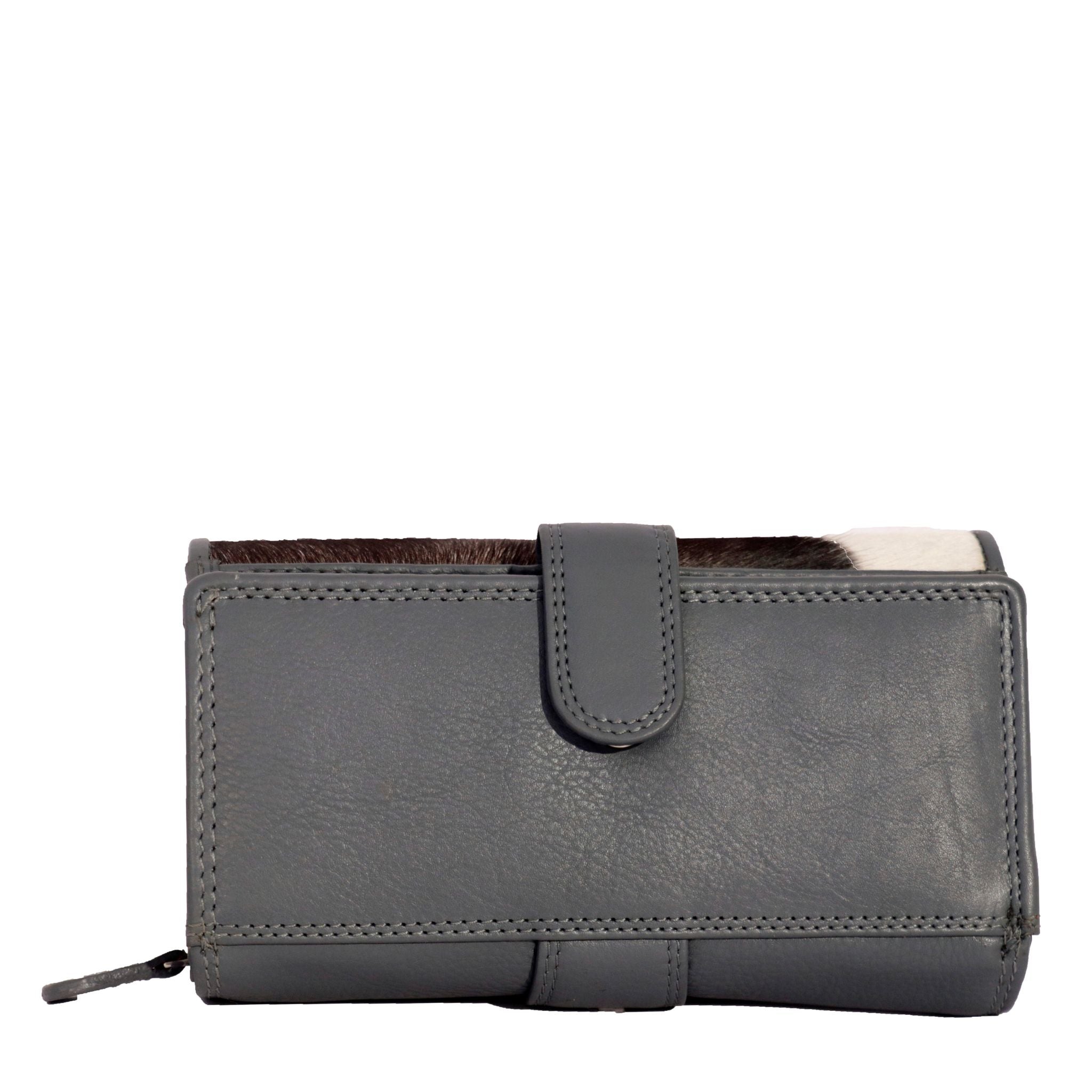 Cenzoni Fashions – Grey Cenzoni Ladies Wallet – ZHLW202B