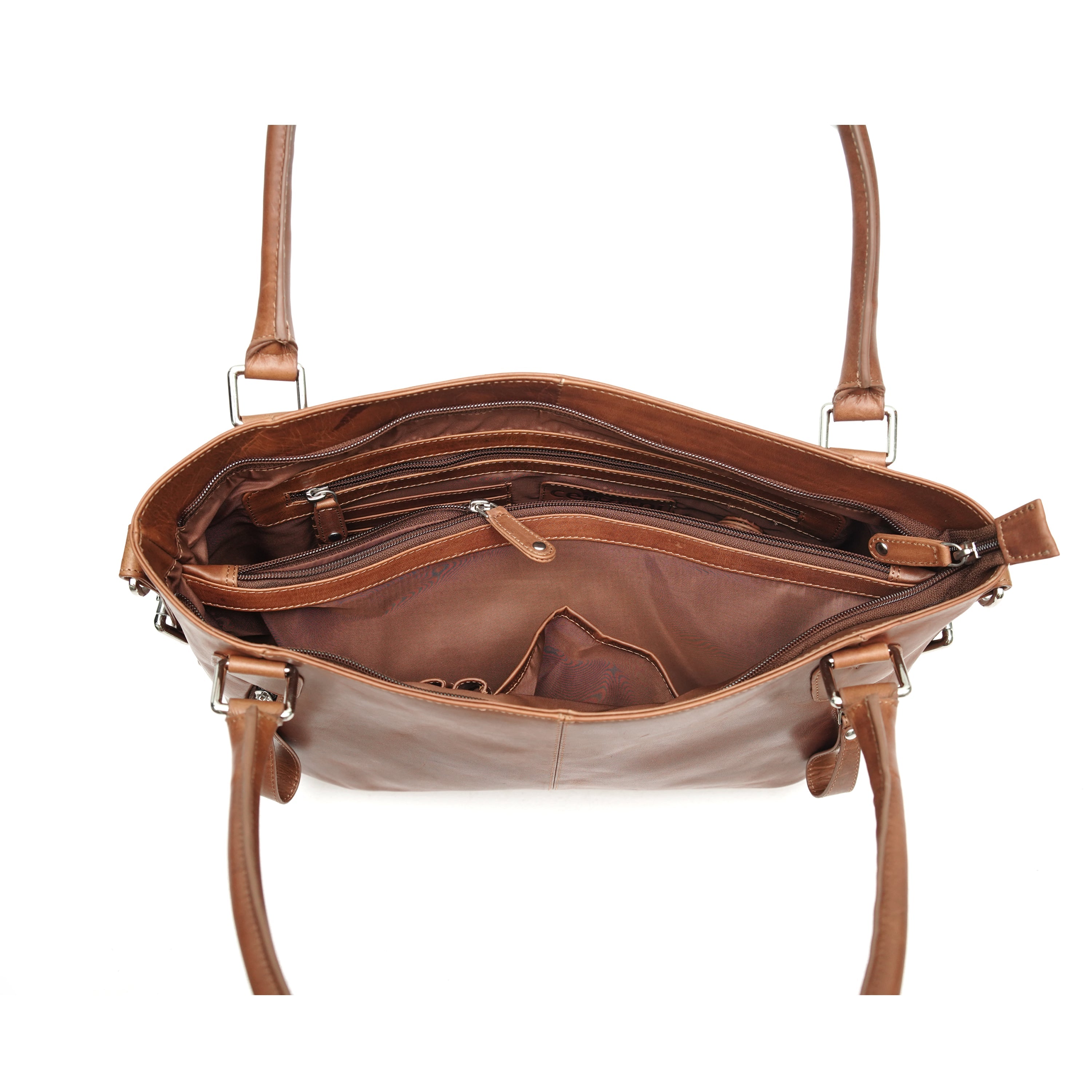 Cenzoni Fashions – Sienna Leather Tote Bag – OPL200