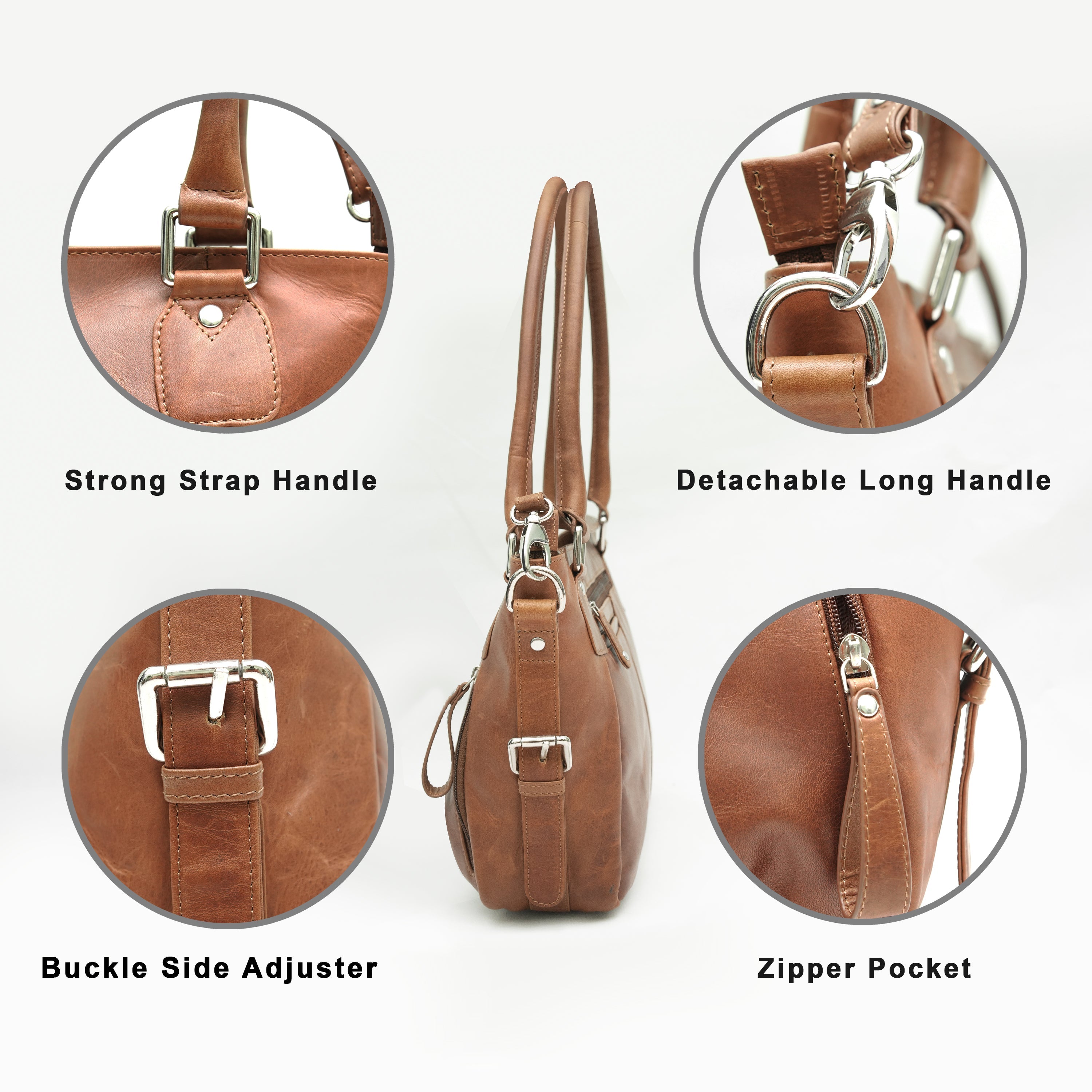 Cenzoni Fashions – Sienna Leather Tote Bag – OPL200