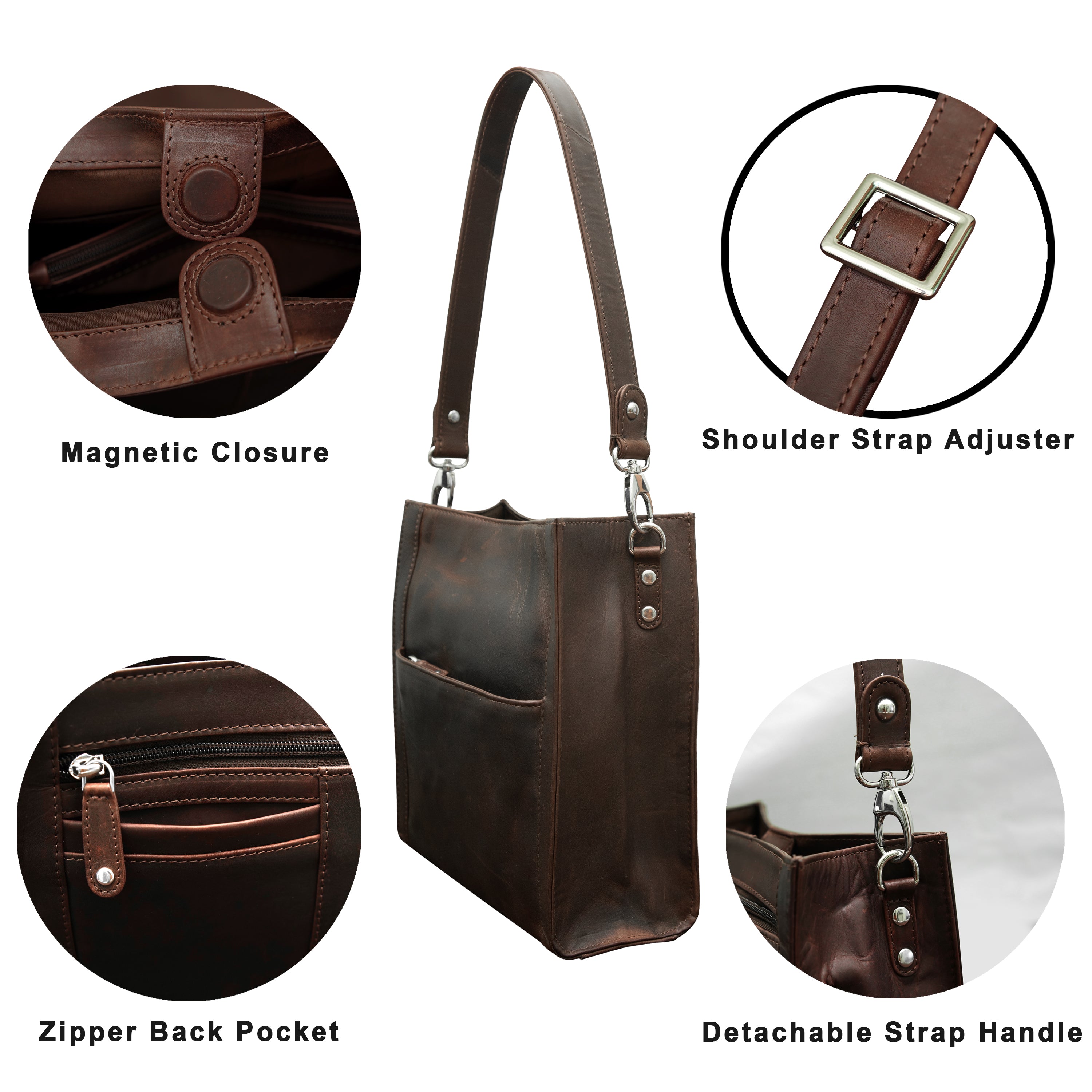 Cenzoni Fashions – Mya Leather Shoulder Bag – OPLB70