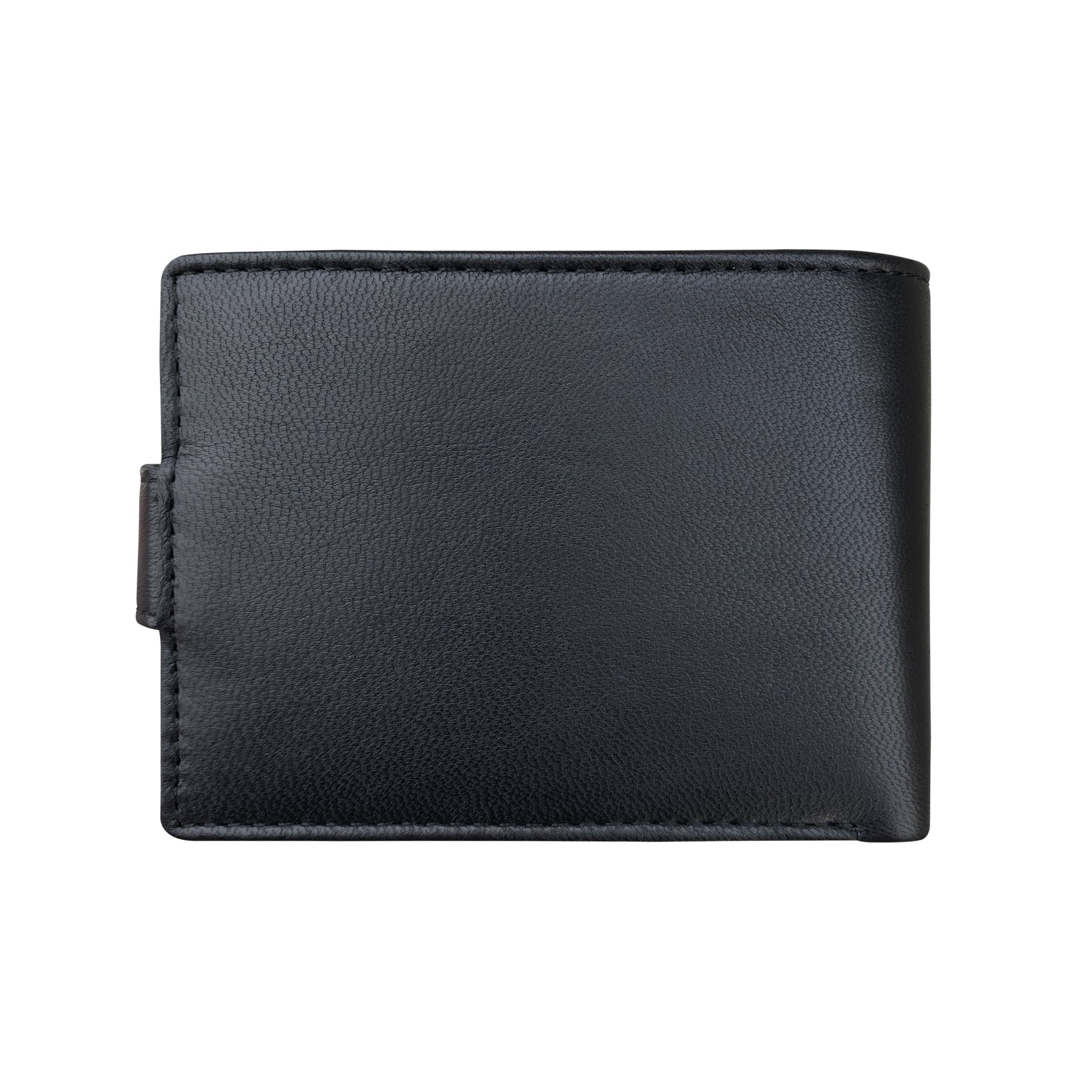 HD Leather - Men's Sheepskin Leather Tab Wallet- SMW02HL