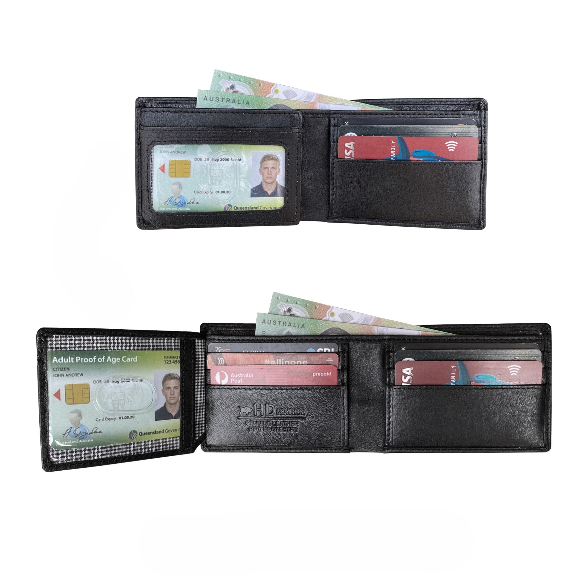 HD Leather - Men's Wallet - SMW04H