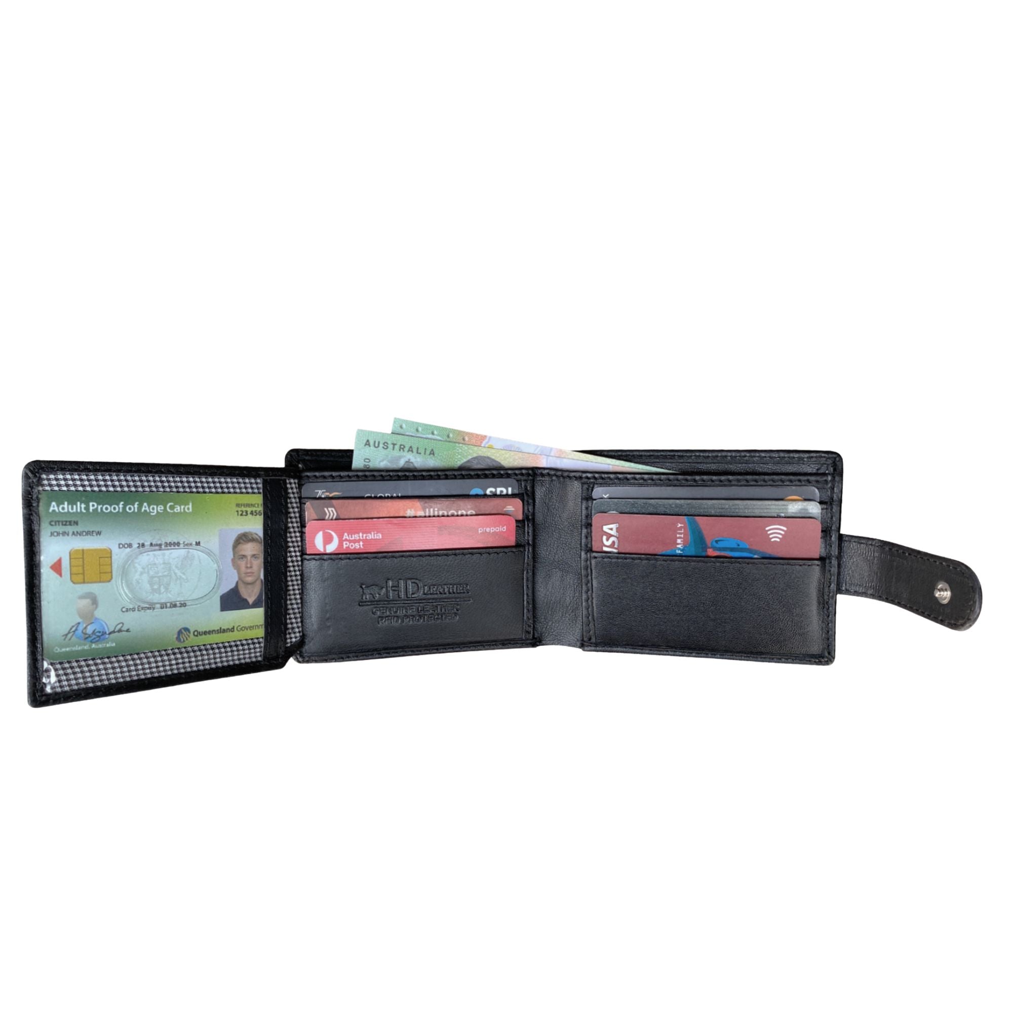 HD Leather - Men's Tab Wallet - SMW04HL