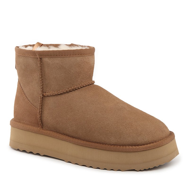 Platinum Mini Platform Ugg Boot