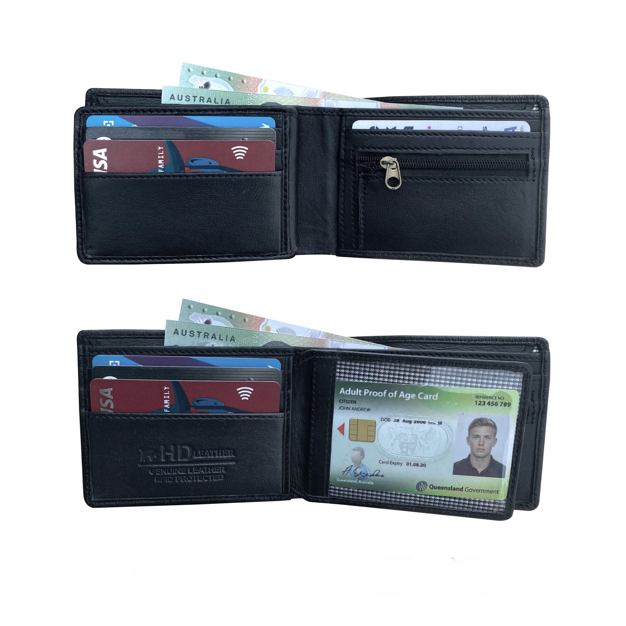 HD Leather - Men's Wallet - SMW07H