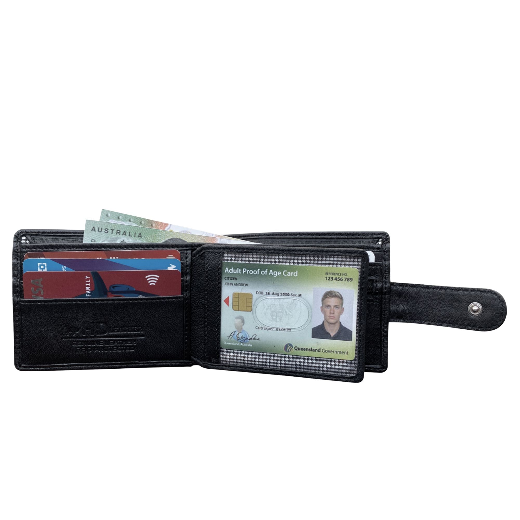 HD Leather - Men's Wallet - SMW07ZL