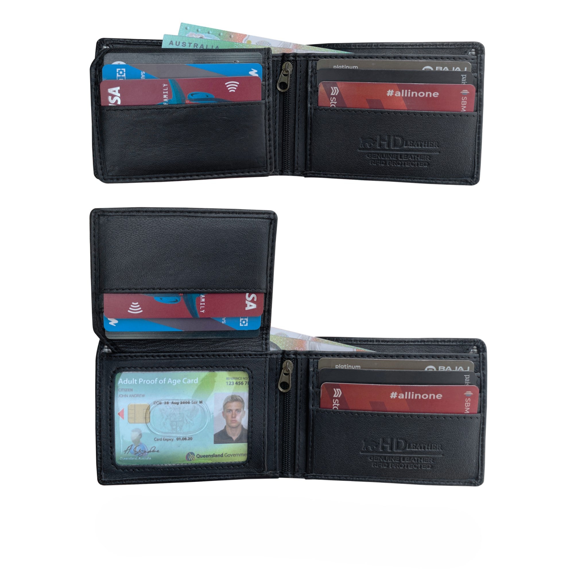 HD Leather - Men's Wallet - SMW09Z