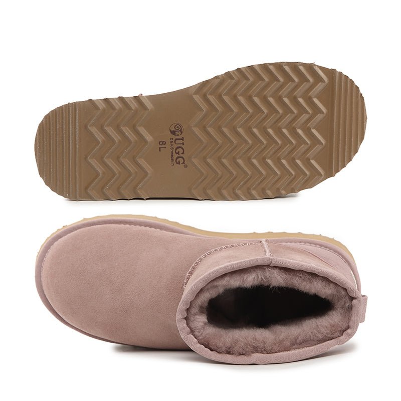 Platinum Mini Platform Ugg Boot