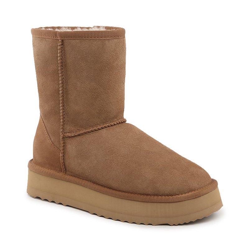Platinum Short Platform Ugg Boots