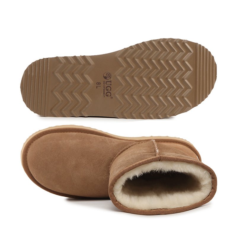 Platinum Short Platform Ugg Boots