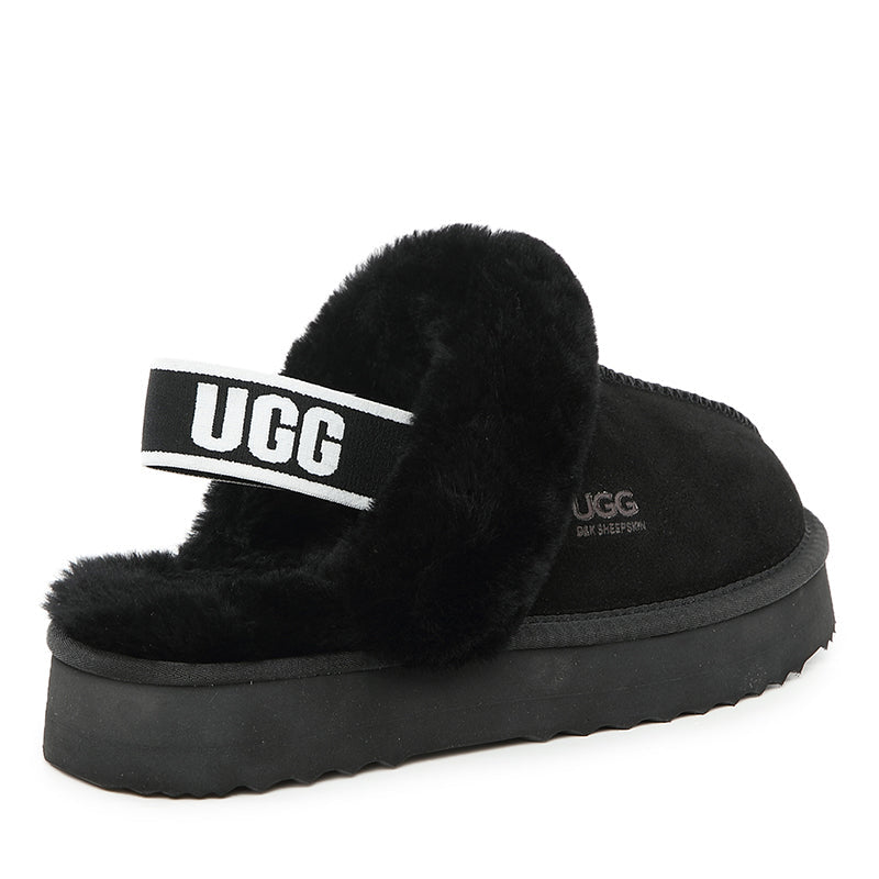 Platinum Slingback Scuff Uggs