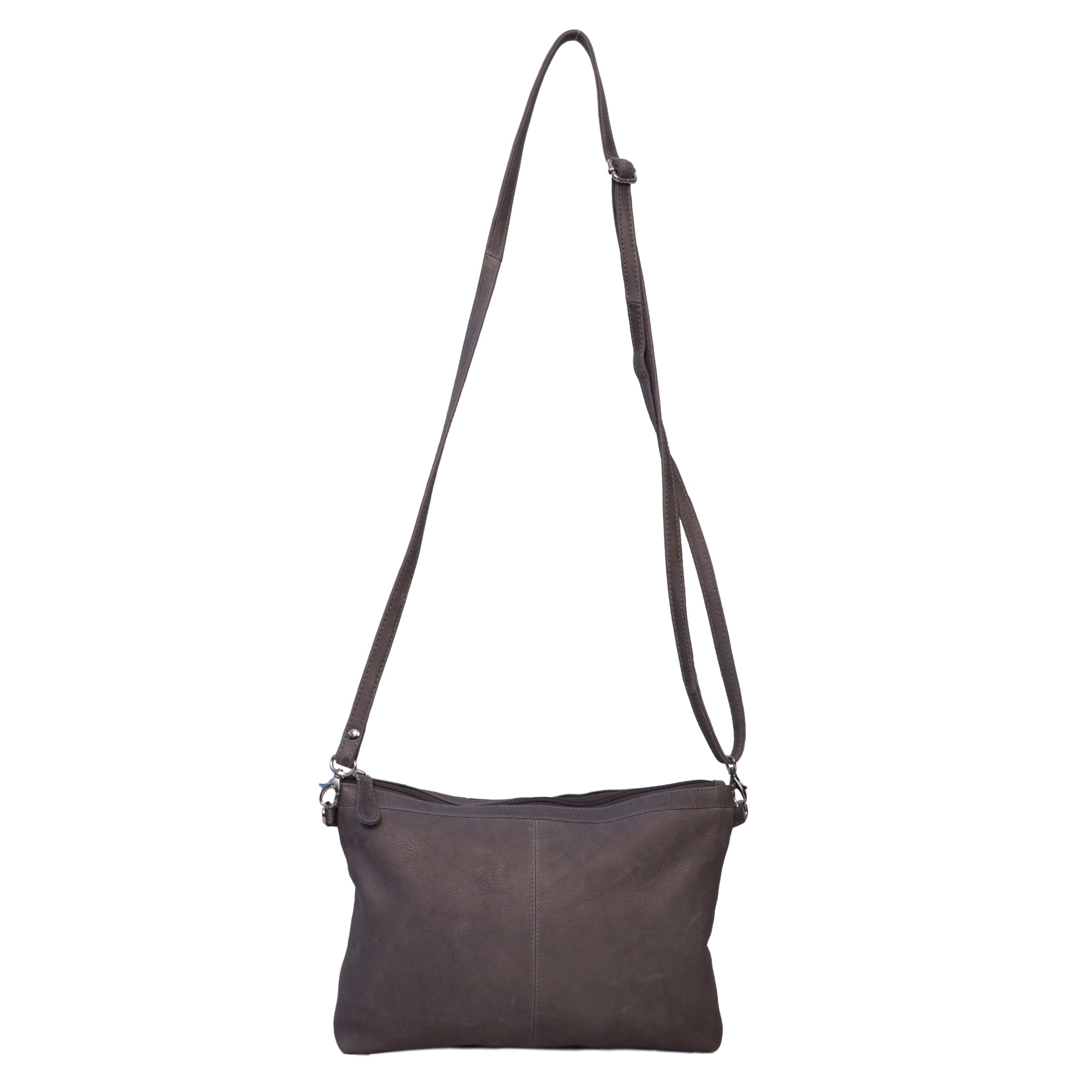 Houston Fashions – Grey Dani Large Crossbody - ZWL1WA