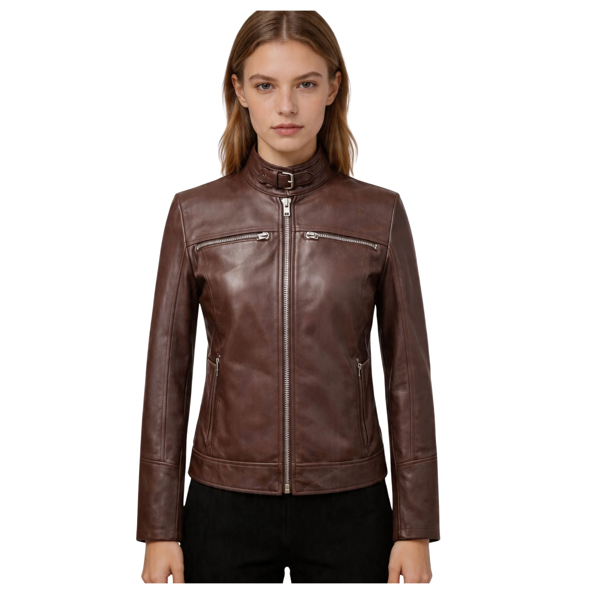 Helga Leather Jacket GW001L