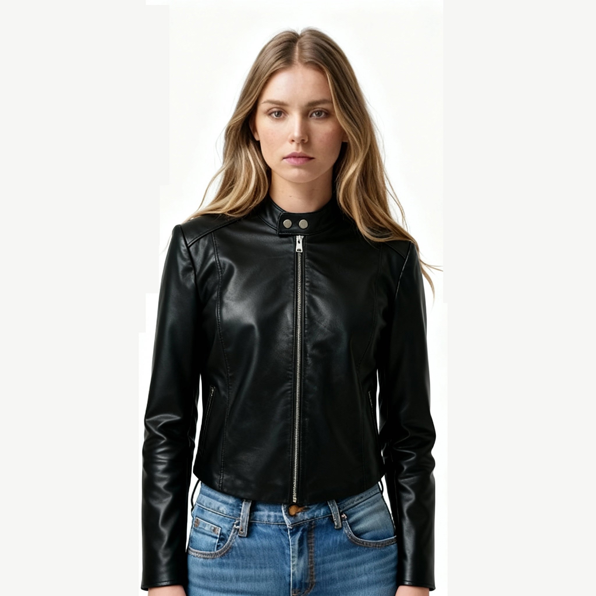 Ingrid Leather Jacket GW003L
