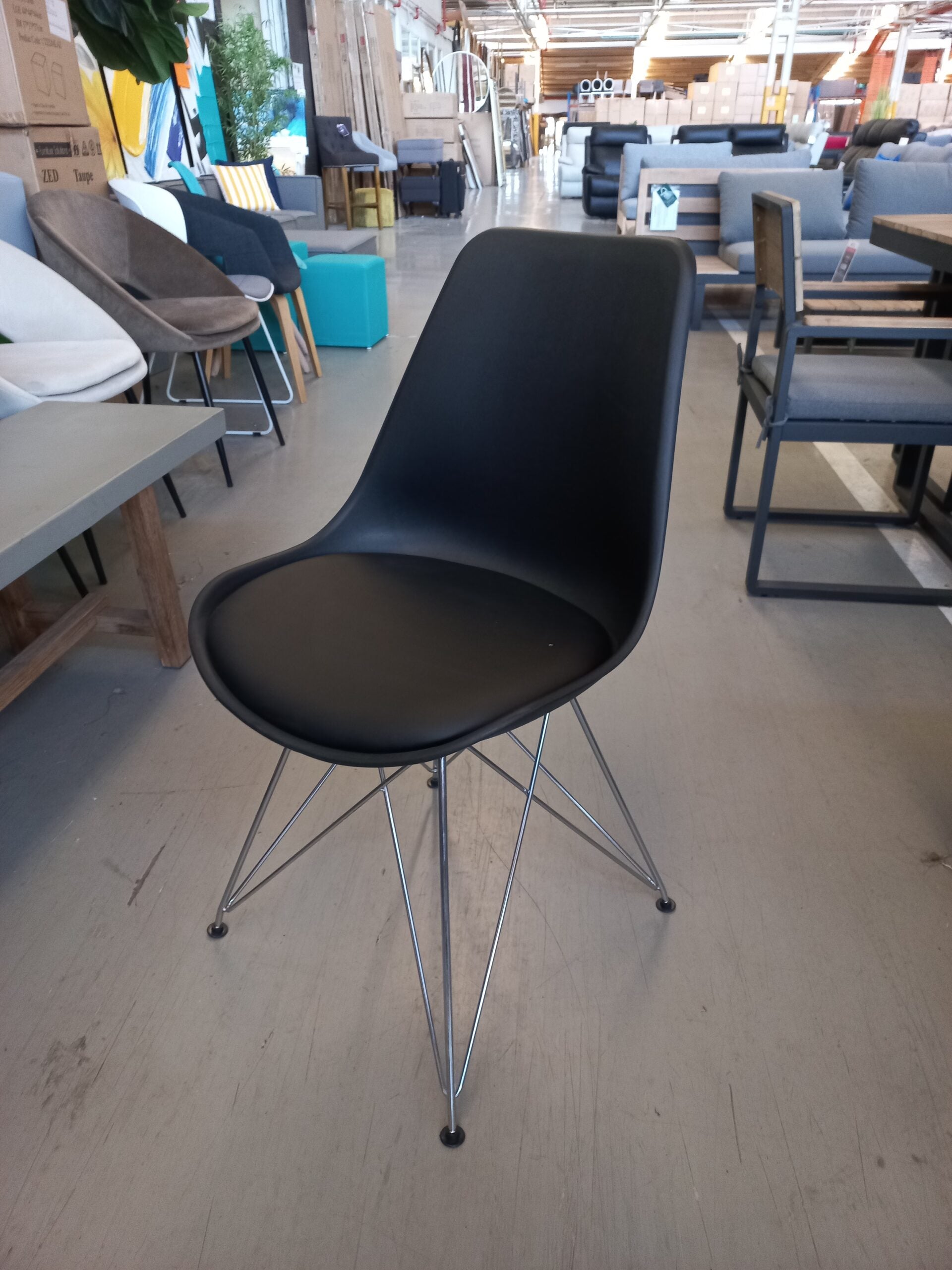 Sylvester Dining Chair – Black