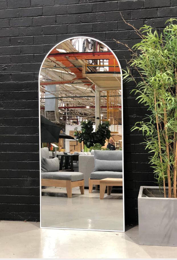 Mirror – Q1085 – White – 180 x 80 Arch
