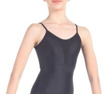 Child Shimmer Lace Camisole Leotard