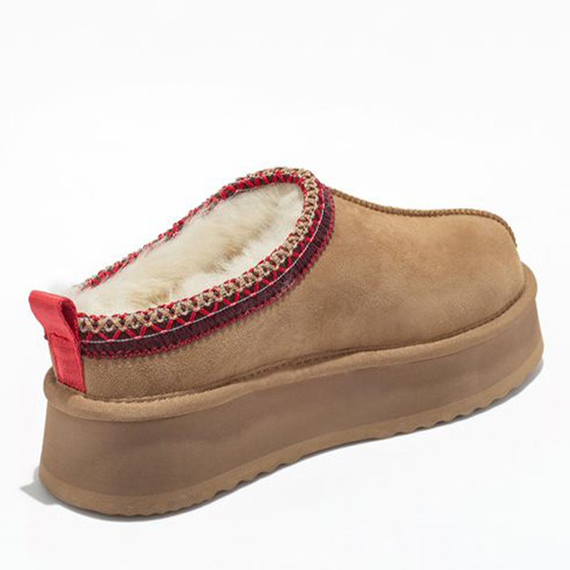 Premium Tassie Platform Ugg Slippers
