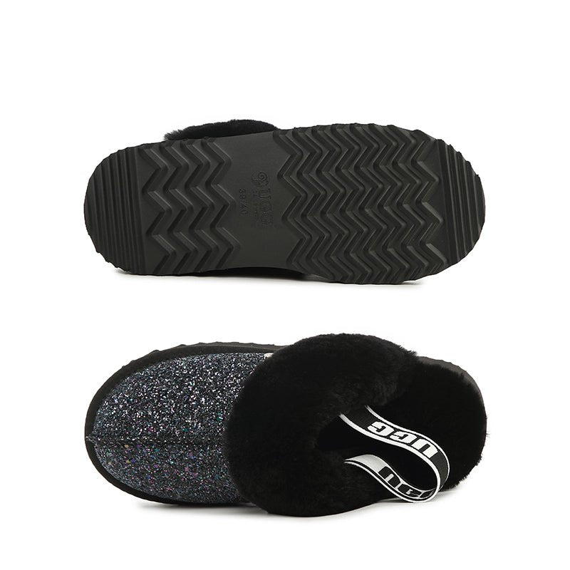 Glitzy Slingback Scuff Uggs