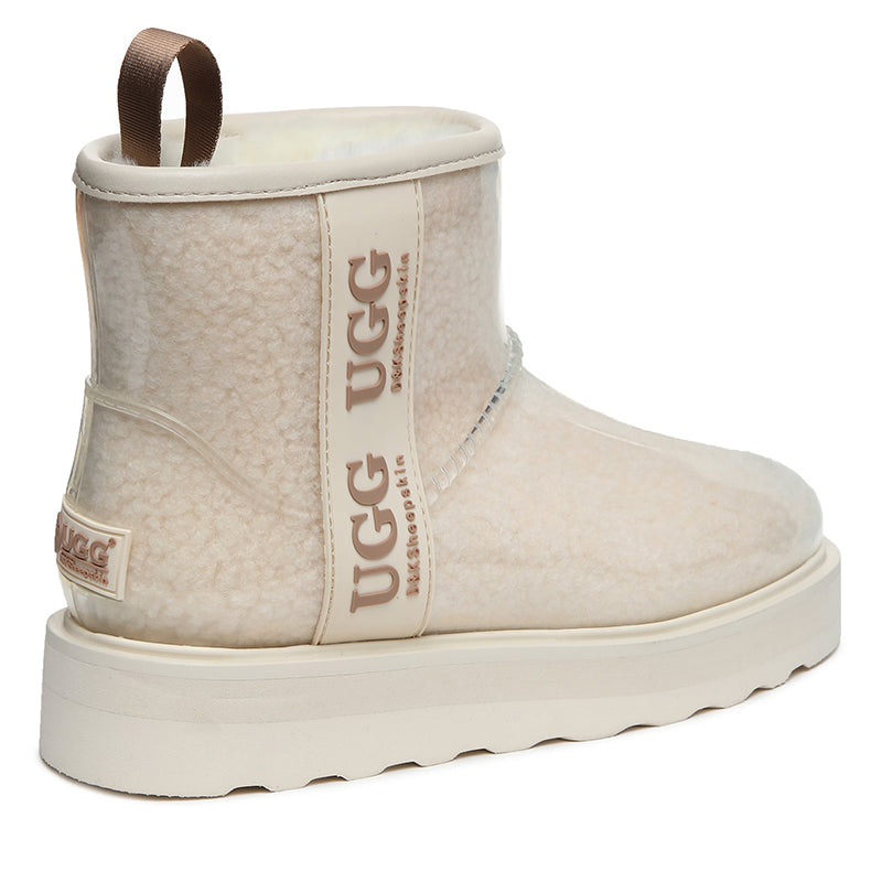 Platinum Coated Rain Ugg Boots