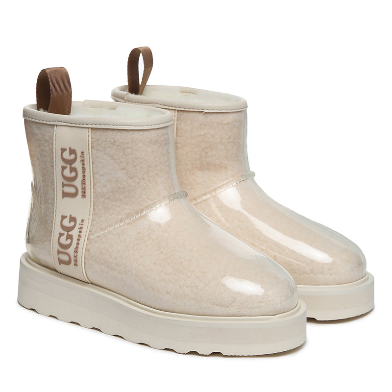 Platinum Coated Rain Ugg Boots