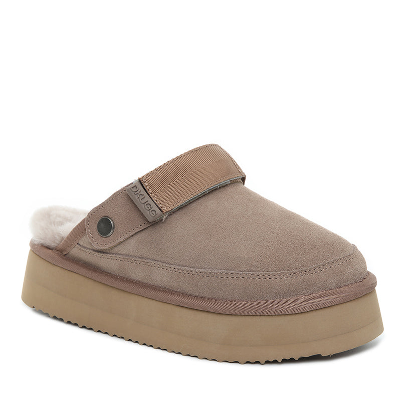 Clog Wool Platform Scuff Uggs
