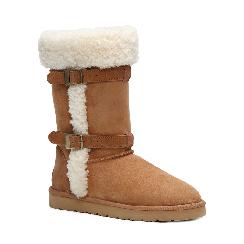 Premium Tall Belt Ugg Boots