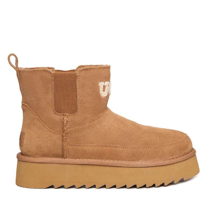 Ultimate Platform Logo Ugg Boots