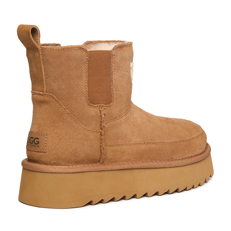 Ultimate Platform Logo Ugg Boots