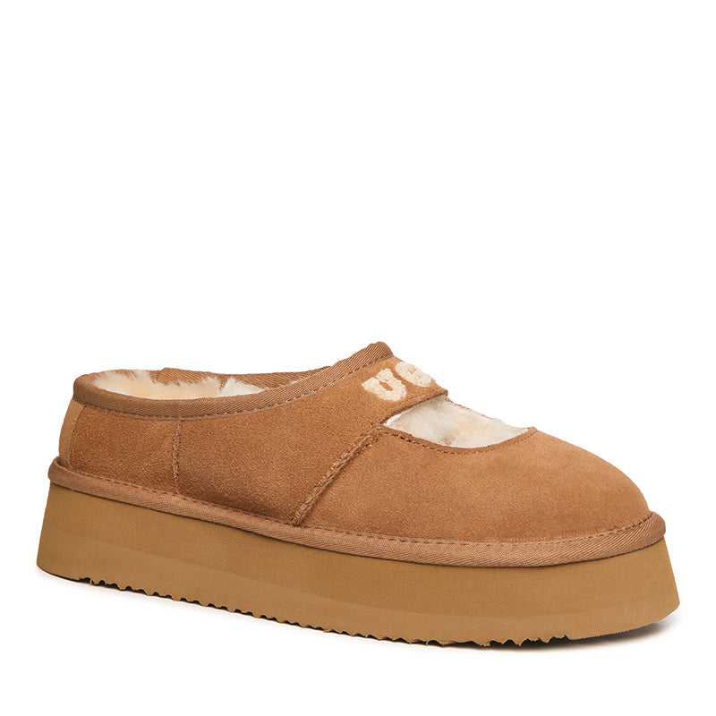 Ultimate Log Platform Ugg Slippers
